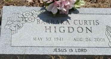 Barbara Curtis Higdon Barbara Curtis Higdon
