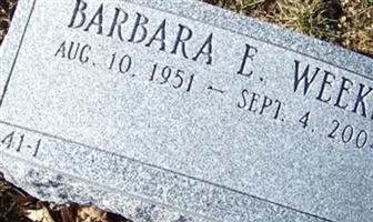 Barbara E Weeks