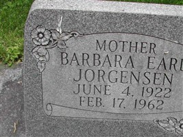 Barbara Earl Jorgensen