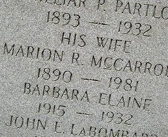 Barbara Elaine Partlow Barbara Elaine Partlow