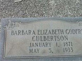 Barbara Elizabeth Godfrey Culbertson