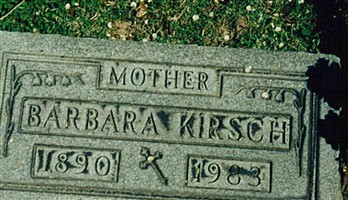 Barbara Helmer Kirsch Barbara Helmer Kirsch
