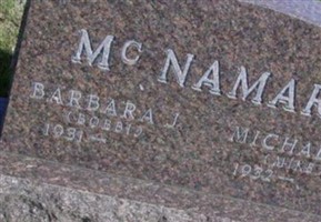 Barbara J McNamara Barbara J McNamara