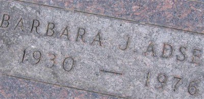 Barbara Jean MacFarlane Adsero