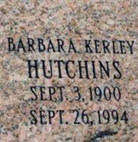 Barbara Kerley Hutchins