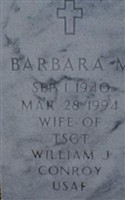 Barbara M Conroy Barbara M Conroy