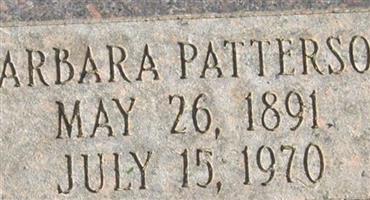 Barbara Mary Patterson Garrett