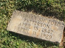 Barbara Nancy Shuford Patterson Barbara Nancy Shuford Patterson
