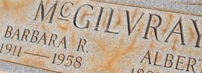 Barbara R McGilvray Barbara R McGilvray