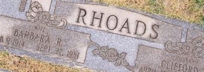 Barbara R Rhoads