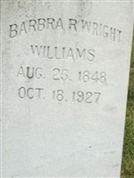 Barbara R Wright Williams Barbara R Wright Williams