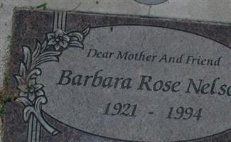 Barbara Rose Smith Nelson