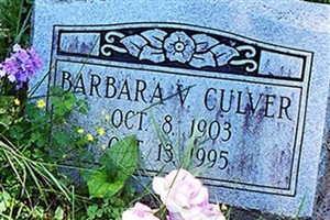 Barbara V. Nutter Culver Barbara V. Nutter Culver