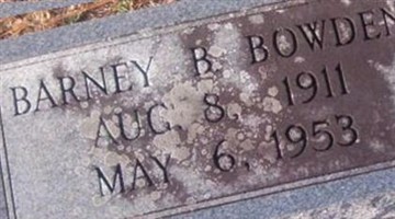 Barney B Bowden