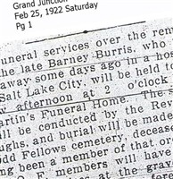 Barney Burris Barney Burris