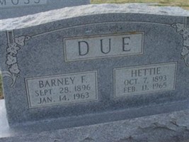 Barney F. Due Barney F. Due