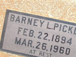 Barney L. Pickle Barney L. Pickle
