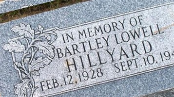 Bartley Lowell Hillyard