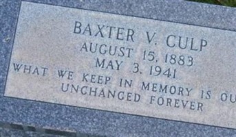 Baxter V Culp Baxter V Culp