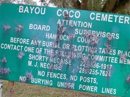 Bayou Coco Cemetery