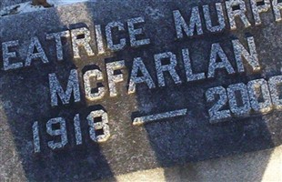 Beatrice Ann "Bea" Murphy McFarlan