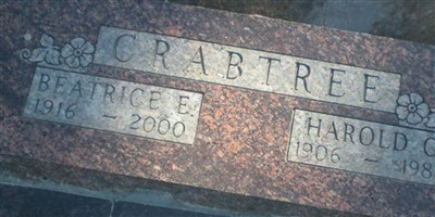 Beatrice E Crabtree