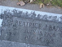 Beatrice J Bader