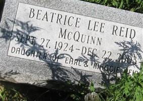 Beatrice Lee Reid McQuinn