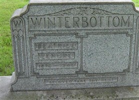 Beatrice Lenore Winterbottom Beatrice Lenore Winterbottom