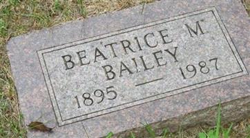 Beatrice M. Bailey
