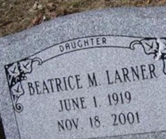 Beatrice M. Larner Beatrice M. Larner