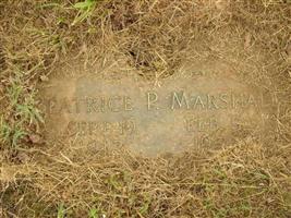 Beatrice P Marshall