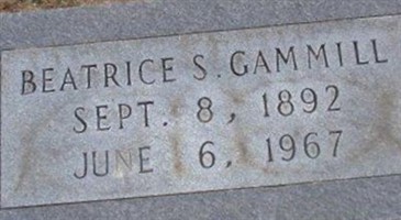 Beatrice S. Gammill Beatrice S. Gammill
