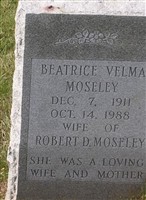 Beatrice Velma Moseley
