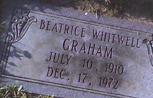 Beatrice Whitwell Graham