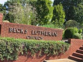 Becks Lutheran Church Cemetery Becks Lutheran Church Cemetery