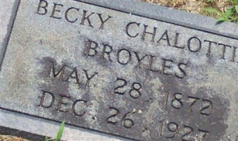 Becky Chalottie Broyles