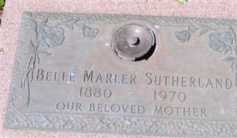 Belle Marler Sutherland