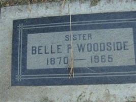 Belle P Woodside Belle P Woodside