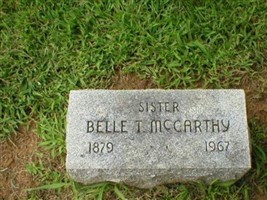 Belle T McCarthy Belle T McCarthy