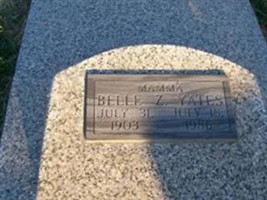 Belle Zora Mackey Yates Belle Zora Mackey Yates