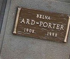 Belva Ard-Porter Belva Ard-Porter