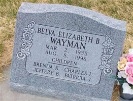 Belva Bracken Wayman Belva Bracken Wayman