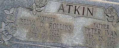 Belva Dorothy Rollins Atkin