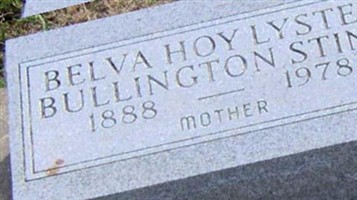 Belva Hoy Lyster Stine