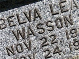 Belva Lea Wasson Belva Lea Wasson