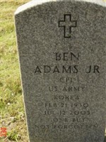 Ben Adams, Jr Ben Adams, Jr