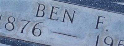 Ben F Townsend Ben F Townsend