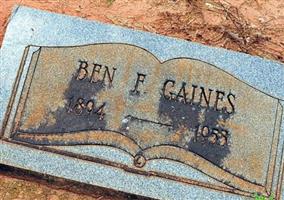 Ben Frank Gaines