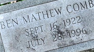 Ben Mathew Combs Ben Mathew Combs